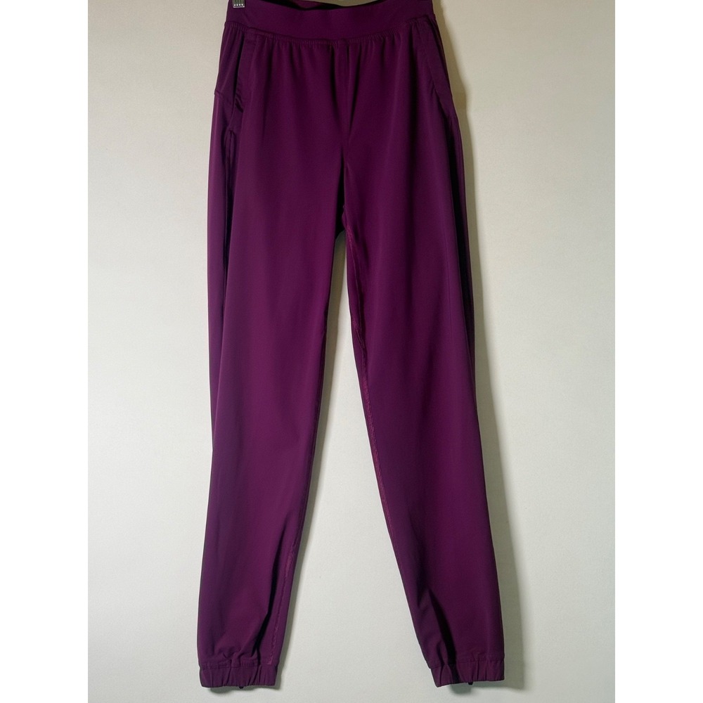 Lululemon Adapted State High Rise Jogger Womens 2 Chilled Grape Zip Cuff